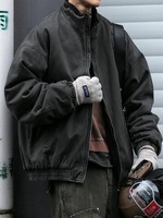 Veste d'hiver pour hommes en gros de qualité supérieure 100% Veste universitaire surdimensionnée en fourrure biologique Fabricant de veste Letterman OEM