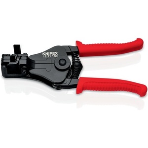 สำหรับคีมปอกสายไฟเคลือบพลาสติกสีดำ KNIPEX ขนาด 180 มม. พร้อมสปริงเปิด - Product Image 3
