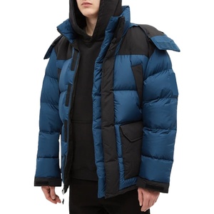 Men's Winter Waterproof Breathable Plus Size Customizable Printed Puffer Jacket-Wholesale 2026 - Product Image 1