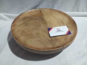 Planche à découper en bois de mangue écologique faite à la main, unique, durable, plateau à pizza en bois, articles de service avec poignée - Product Image 4