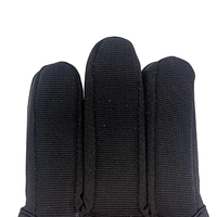 Gants de tir à l'arc pour adultes, demi-doigts, en cuir, antidérapants, légers, respirants, coupe-vent, avec fermeture auto-agrippante