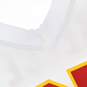 Vente en gros Streetwear personnalisé complet Maillot de football américain blanc haute qualité Sublimation Mesh Boxy Maillots respirants - Product Image 3