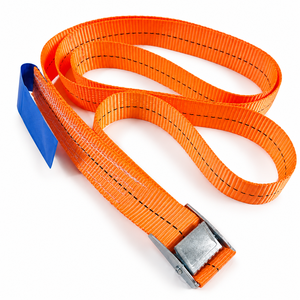 Sangle d'arrimage à boucle à came en polyester haute résistance 25 mm 250 kg sans crochet pour transport de marchandises Fournisseur OEM - Product Image 6