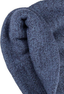 Bonnet en tricot côtelé d'hiver de style classique avec logo personnalisé, bonnets en acrylique 100% tricotés unis pour une tenue décontractée - Product Image 5