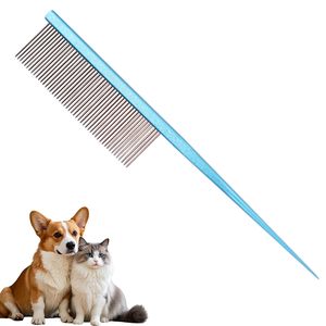 Simple Design Grooming Pet <b>Comb</b> Rounded Ends for Safe Tangle Removal for Rat Tail Dematting Dog Hairstyling Loose Hair Massage - Product Image 1