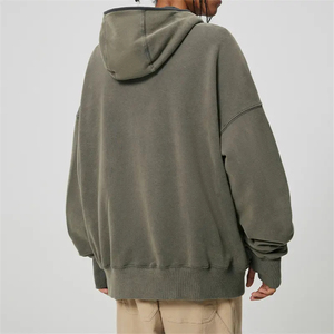 Sudadera con Capucha Unisex de Alta Calidad, Poliéster/Algodón, Antiarrugas, Invierno, 180g, Bordada, Talla Grande, Personalizada, con Diseño de Cara Completa - Product Image 2