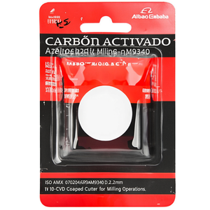 ISO admx เครื่องกัด D.2.2mm 070204SR-MM9340ทำดัชนีได้เครื่องตัดเคลือบ MT-CVD 10ชิ้นสำหรับงานกัด - Product Image 2