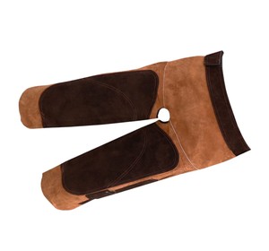 Delantal profesional ajustable de cuero hecho a mano Premium Farrier Chaps de TARIQ MFG CO CE ISO EU - Product Image 2