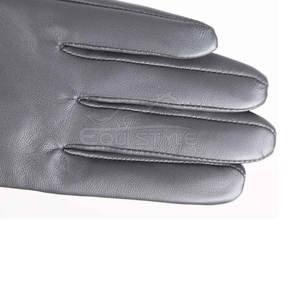 Gants en cuir pour femmes, trois boutons-pression, haute qualité, chauds, hiver, dernier design, style uni, gants en peau de mouton pour l'extérieur - Product Image 4