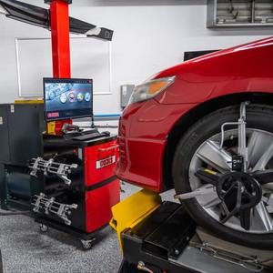 เครื่องตั้งศูนย์ถ่วงล้อ 3 มิติ พร้อมเครื่องถ่วงล้อ สำหรับร้านซ่อมยาง - Product Image 1