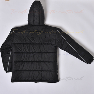 แจ็กเก็ตขนเป็ดของผู้ชายแบบมีซิปน้ำหนักเบาอบอุ่นน้ำหนักเบา - Product Image 3