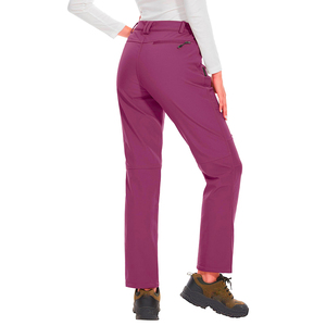 Pantalon softshell léger pour femme respirant imperméable coupe-vent pantalon d'extérieur parfait pour la randonnée, le trekking, le ski - Product Image 2