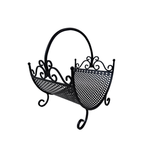 Metal <b>Log</b> Holder Durable & Rust-Resistant Perfect for Firewood Storage Indoor & Outdoor Use Modern Design - Product Image 1