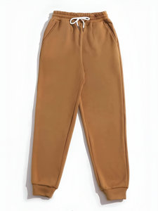 Pantalon de jogging en polaire légère de grande taille à usage extérieur pantalon de jogging personnalisé de haute fabrication - Product Image 2