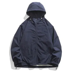 Wholesale Mens Clothing Sportswear Windbreaker Coat Custom high quality lightweight hiking outdoor Soft Shell Jacket