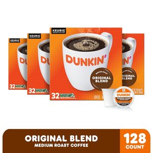 Café Tostado Medio Original de Dunkin', Cápsulas Keurig K-Cup, Cajas de 32 Unidades (Paquete de 4) - Product Image 4