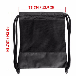 Custom Nylon <b>Drawstring</b> Gym <b>Bag</b> for Men – <b>Waterproof</b> Lightweight Foldable Sack Pack Sports <b>Bag</b> Low Price Wholesale - Product Image 3