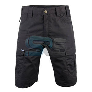 Nueva llegada de algodón para hombre Cargo Shorts Casual Loose Fit pantalones cortos al aire libre con logotipo personalizado de tela de alta calidad y múltiples bolsillos - Product Image 1