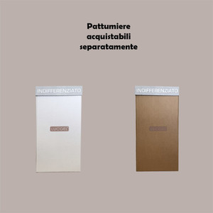 2pcs Gray PP Paper Lid with Lids for 38x38 cm Home Usage Unsorted Waste <b>Bin</b> 10L Capacity - Product Image 2