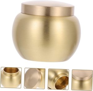Herramientas de decoración de urnas humanas, urna de cremación de recuerdo de bebé de Metal para cenizas humanas, urnas de recuerdo, ataúd cinerario personalizado para mascotas - Product Image 5