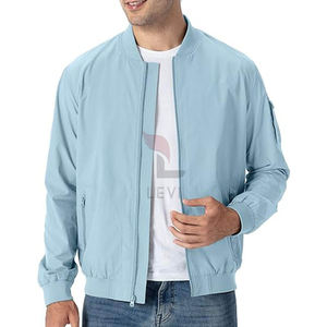 Blousons bombardiers à motif de logo Vêtements de rue personnalisés Blouson bombardier de haute qualité Service OEM Veste bombardier veste personnalisée pour hommes au tarif de gros - Product Image 4
