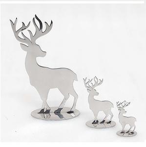 Pendentif élégant d'ornements suspendus de renne décoratif en métal noir pour la décoration de la maison de Noël Fête du Nouvel An de haute qualité. - Product Image 4