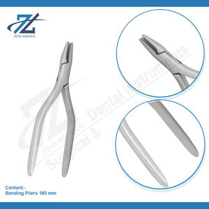 Alicates de Ortodoncia Manuales de Acero Inoxidable de 160 mm, Alicates Dentales Profesionales de Alta Calidad con Certificación CE - Product Image 3