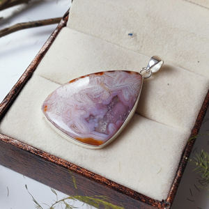 Colgante de Ágata Roja de Botsuana con Forma de Gema para la Fabricación de Joyas - Proveedor Mayorista - Product Image 3