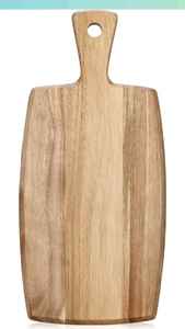 เขียงไม้ไผ่ทนทานเครื่องครัวแบบพรีเมียมพร้อมร่องลึกวัสดุไม้ - Product Image 2