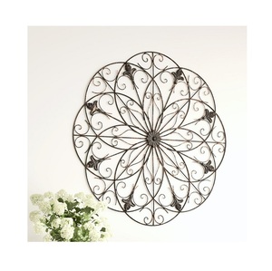 Dernière conception d'art mural en métal en fer forgé pour la décoration de couloir à la maison Arts muraux de taille personnalisée - Product Image 2