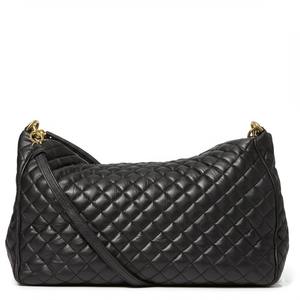 กระเป๋าถือหนังแกะสไตล์ลำลองของผู้หญิงของแท้พร้อมซิปปิดแบบลำลอง - Product Image 1