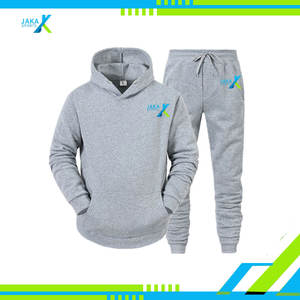 Conjunto Deportivo de Felpa para Hombre, Sudadera con Capucha Cálida y Pantalones Jogger, Ropa Deportiva Informal y Cómoda para Correr, Entrenar, Gimnasio y Ejercicio - Product Image 5