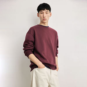 Sudadera Unisex de Diseño Oversize con Cuello Redondo Personalizado, Logotipo Bordado, Tejido de Algodón y Felpa Transpirable - Product Image 1