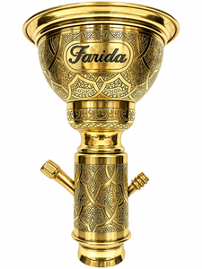 Enfriador de Cachimba de Latón Martillado a Mano de Lujo, Exclusivo Objetivo de Colección de Arte Egipcio para Cachimba - Product Image 3
