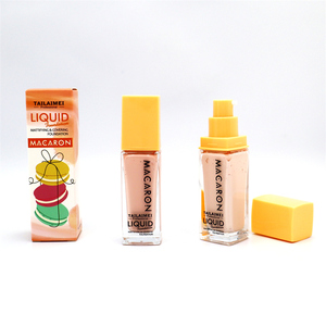 TAILAIMEI – base de maquillage liquide personnalisée, Macaron végétalien Mattify, couverture complète, pour le <span class=keywords><strong>visage</strong></span>, respirant, hydratant, mat - Product Image 3
