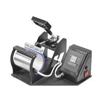 Presse à chaleur compacte pour tasses de bureau EVO-H11-1, presse à transfert de chaleur portable pour impression par sublimation de tasses personnalisées DIY