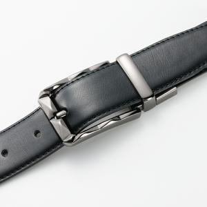 Cinturones de cuero genuino con logotipo personalizado Producto ajustable de 3-5cm de ancho - Product Image 3