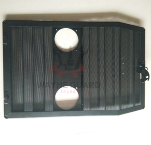 Parrilla Delantera -1682342M91 Nueva, Panel de Parrilla para Tractor M/S Wayne Guard con Orificios para Lámparas 1682950M91 1687817M91 3701931M91 Acero Inoxidable - Product Image 2