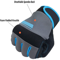 Nuevos Guantes de Mecánico de Cuero Resistentes para Construcción, Duraderos, Resistentes a Cortes, para Uso Diario en Exteriores, Aptos para las Cuatro Estaciones