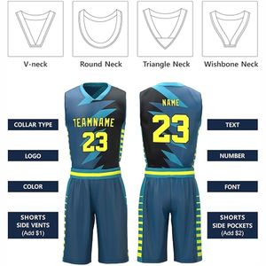 Uniforme de basket-ball sans manches respirant conçu sur mesure ensemble de vêtements de sport de grande taille à quantité minimale de commande basse pour l'été - Product Image 5