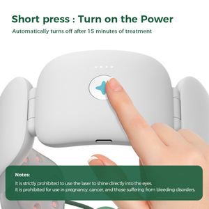 Складное медицинское лазерное физиотерапевтическое оборудование из АБС-пластика для облегчения боли при артрите, боли в шее и спине, лечения боли в шейном отделе позвоночника - Product Image 4