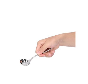 Cuchara de acero inoxidable para condimentos, cuchara para revolver café, juego de mini cucharas de cocina de 10,5 cm al mejor precio - Product Image 5
