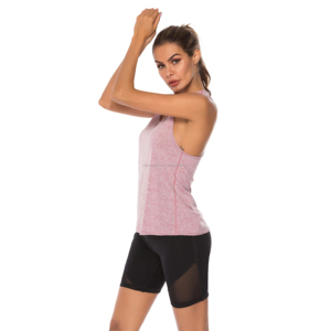 Última Moda en Tops de Verano para Mujer, Top Corto Informal Básico, Top sin Mangas de Punto Acanalado Reciclado para Yoga y Gimnasio, Venta al por Mayor - Product Image 2