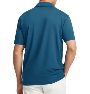 Camiseta Polo de Manga Corta para Hombre, Secado Rápido, Estilo Casual, Precio al por Mayor, Personalizable - Product Image 2