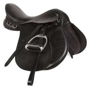 Selle de cheval d'équitation anglaise de saut en cuir tout usage de haute qualité Style occidental directement de l'Inde - Product Image 1