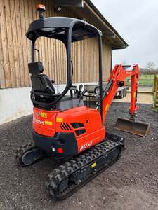 Miniexcavadora Compacta Kubota U17-3a de 1.7 Toneladas |   Miniexcavadora Diesel Kubota U17-3a de 1.7 Toneladas, Compacta, con Giro de Cola Cero - Product Image 3