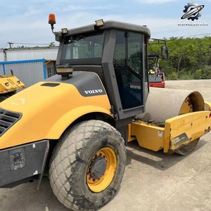 Rodillo Compactador Vibratorio Volvo SD200 Usado, 20 Toneladas de Peso Operativo, Tambor Único, Compactador de Construcción Mediana Original Sueco - Product Image 2