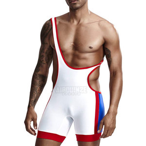 Diseño personalizado ligero duradero y cómodo estilo sin mangas adulto lucha uniforme - Product Image 4