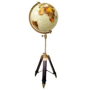 Exclusive Handmade Brass Nautical <b>Globe</b> With Tripod Stand Customized Height Adjustable Tripod Stand <b>Globe</b> - Product Image 1