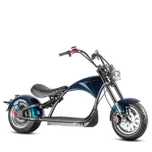 Nouveau Vélo Électrique Puissant 500W Style Chopper Rétro avec Fonctionnalités de Trottinette Électrique, Scooter à Deux Roues - Product Image 1